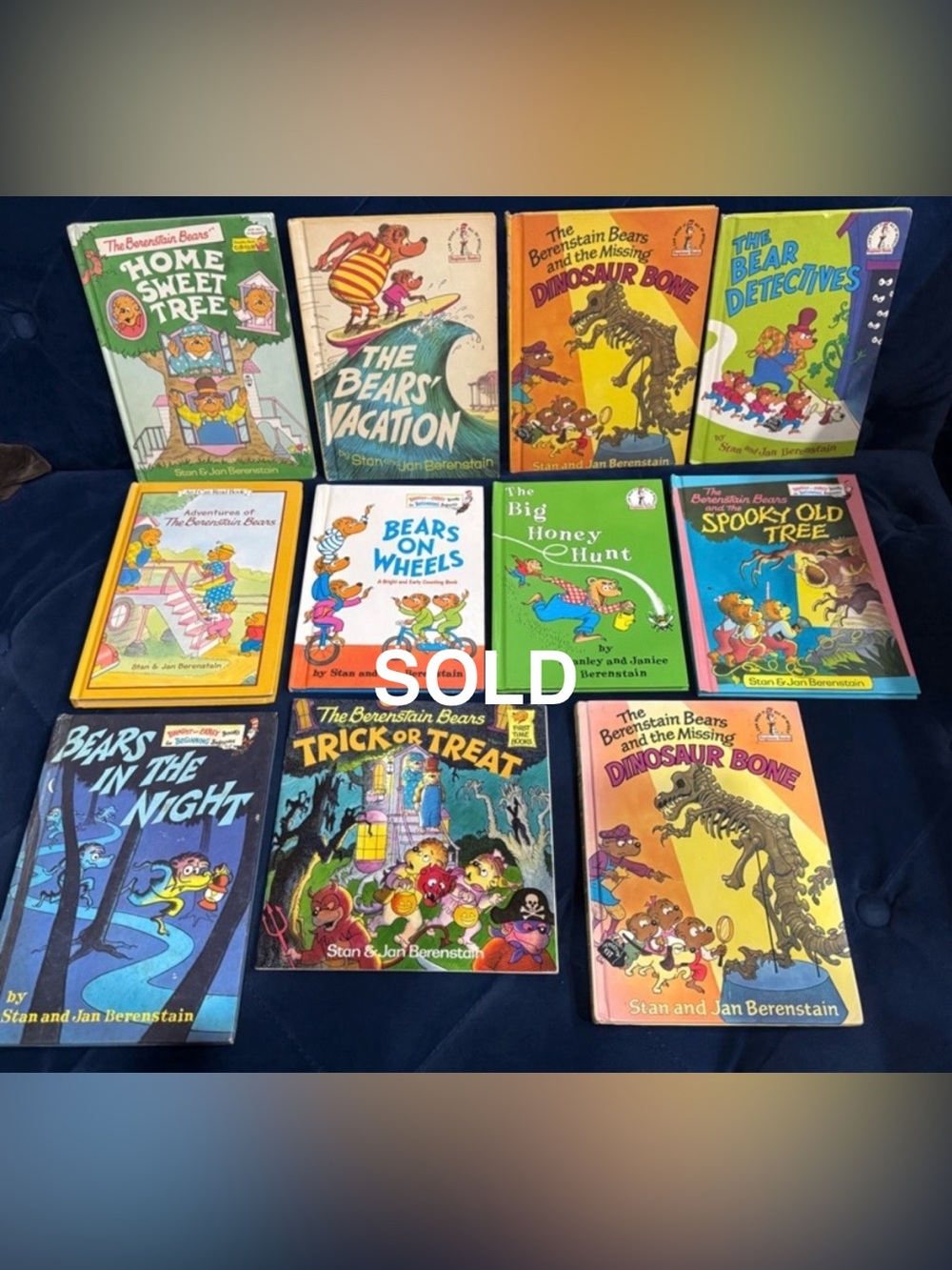 SOLD!! SOLD!!  BERENSTAIN BEARS Lot of 11 Beginning Reader Books Vintage